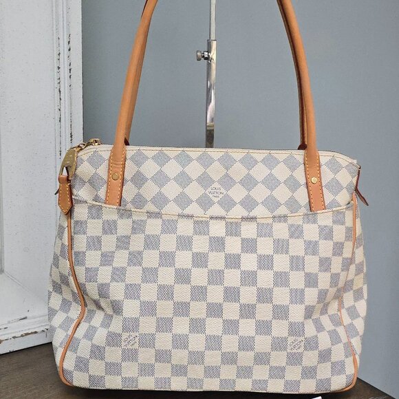 Figheri PM Louis Vuitton Damier Azur Bag - Picture 1 of 16